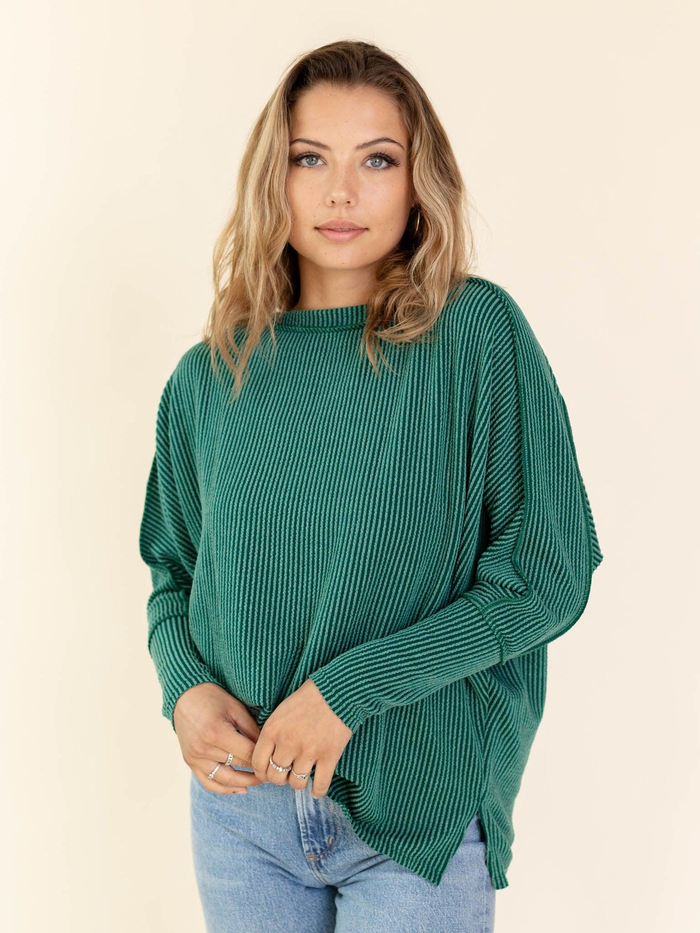 colored textured top