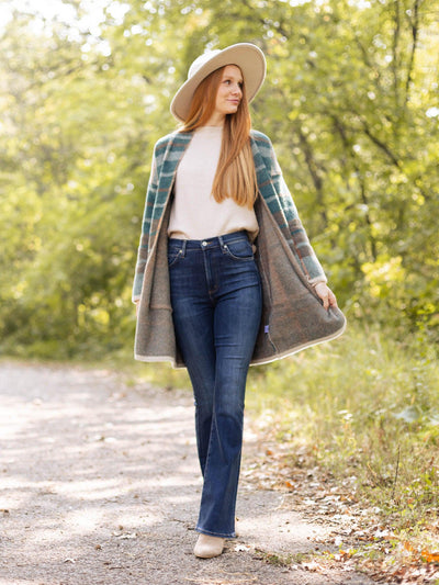 pocket front cardigan