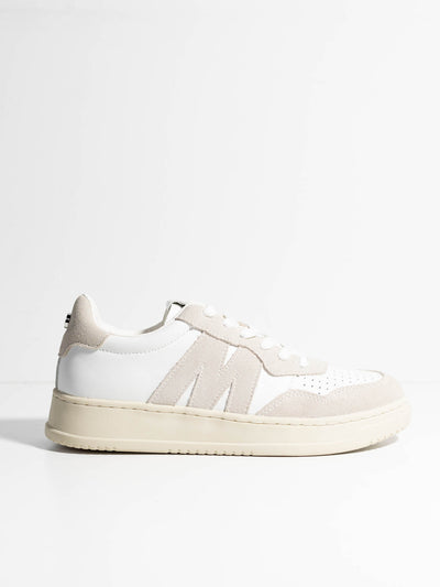 mixed fabric sneaker