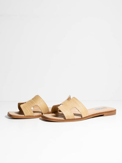 raffia sandal