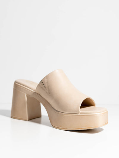 chunky platform wedge