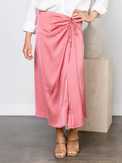 pink skirt