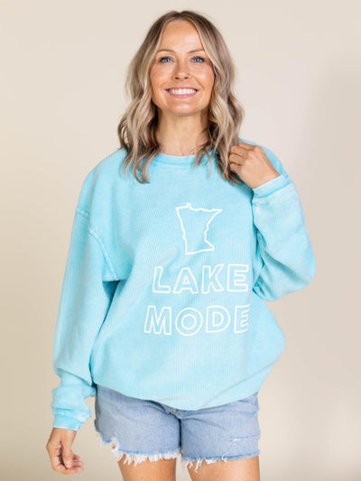 colored lake sweatshirt