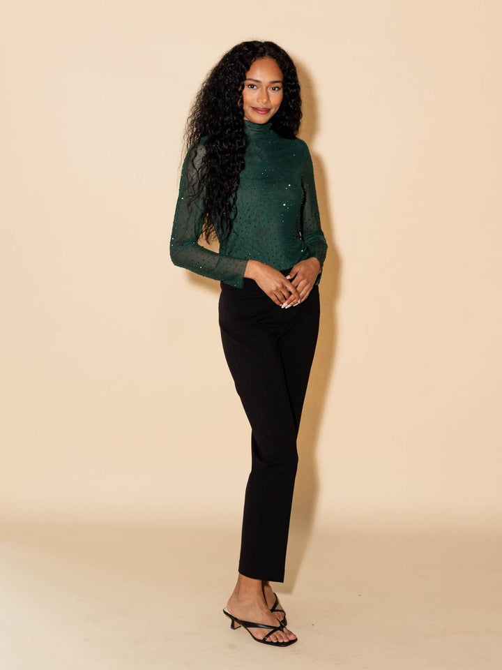 black trouser pants
