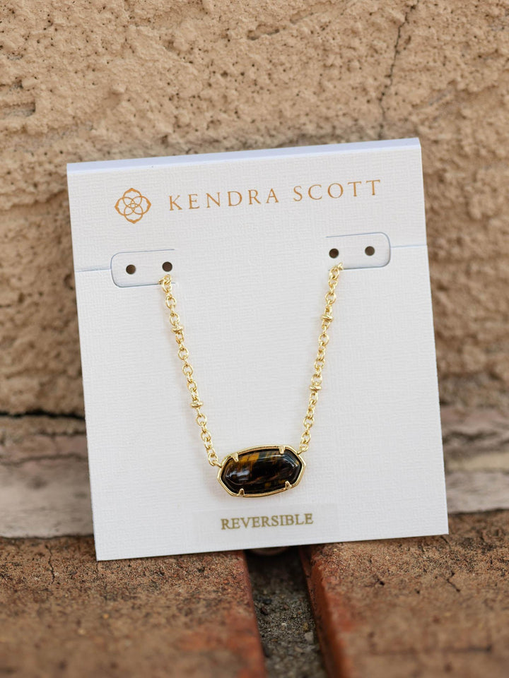 Kendra Scott Tiger Striped Elisa Necklace