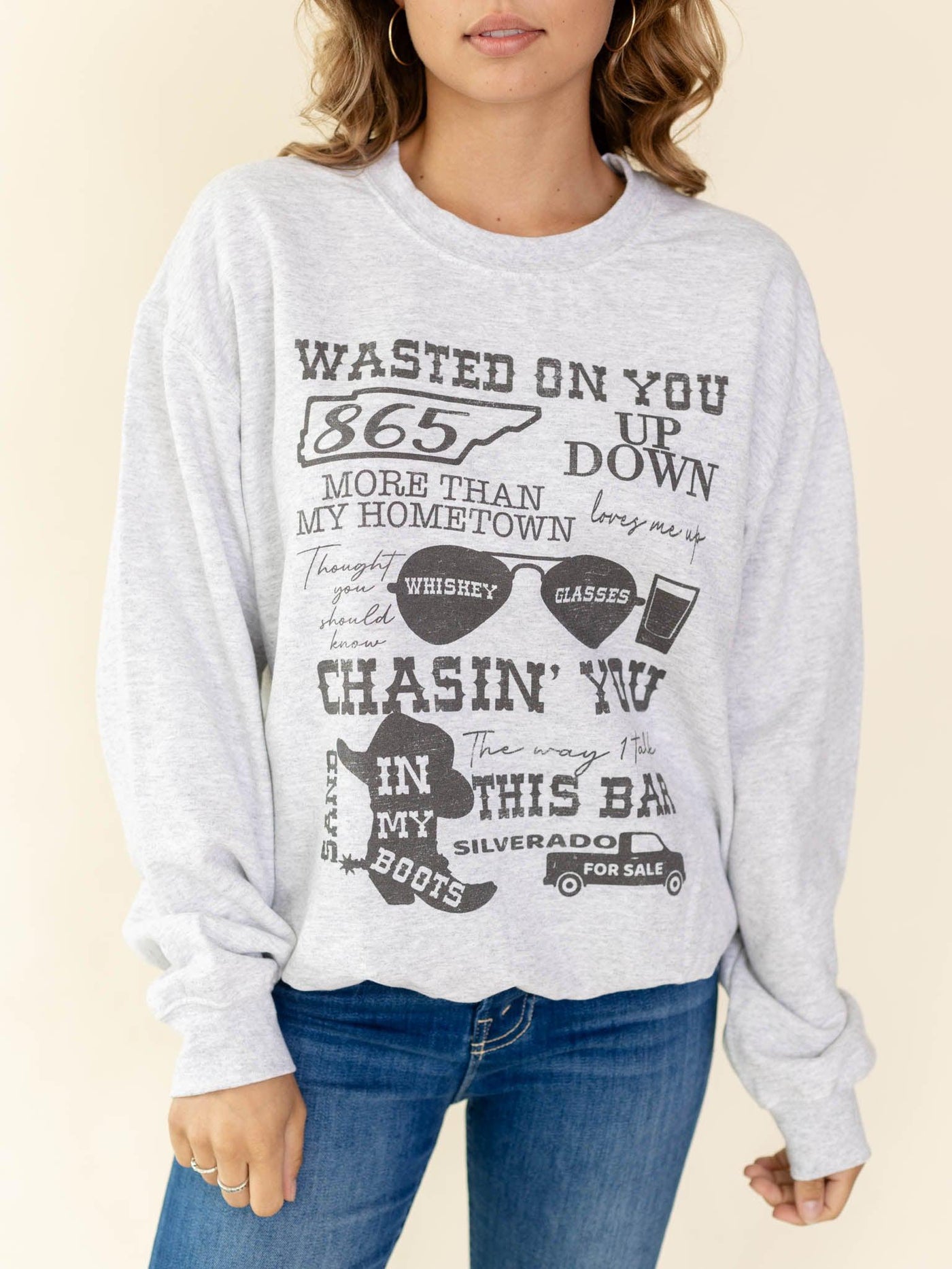 wallen crew neck sweatshirt