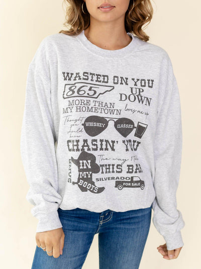 wallen crew neck sweatshirt