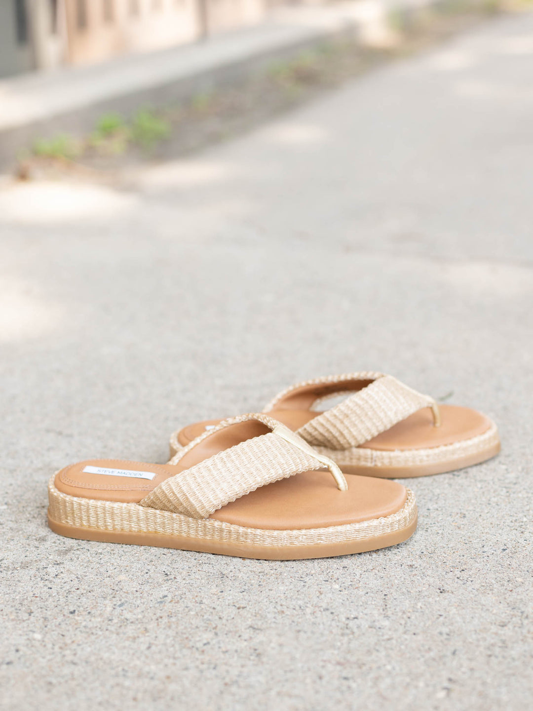 platform thong sandal