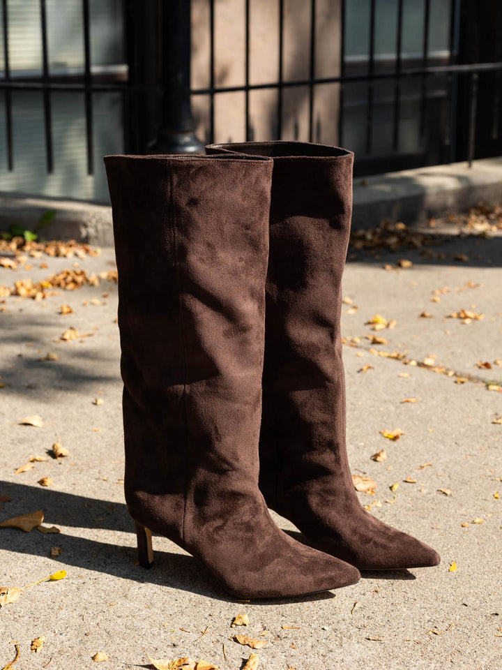 tall brown boot