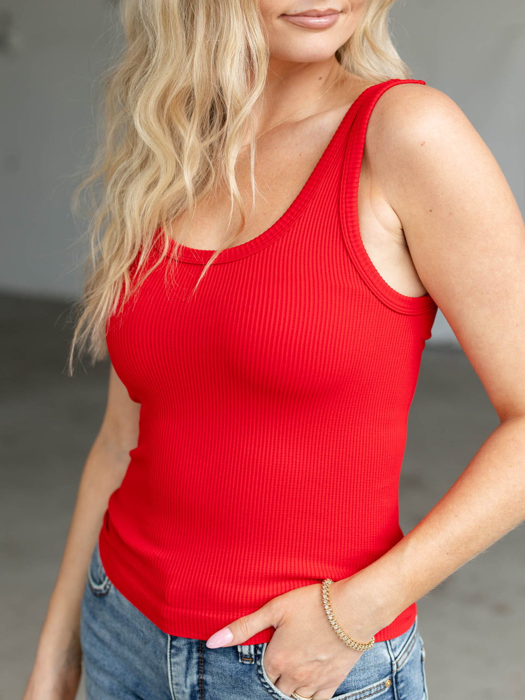 reversible ribbed tank