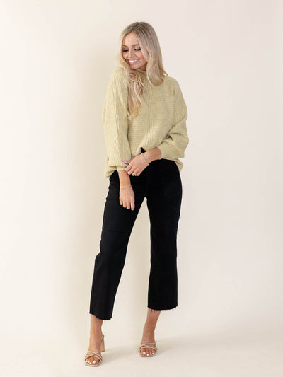 front seam swaeter