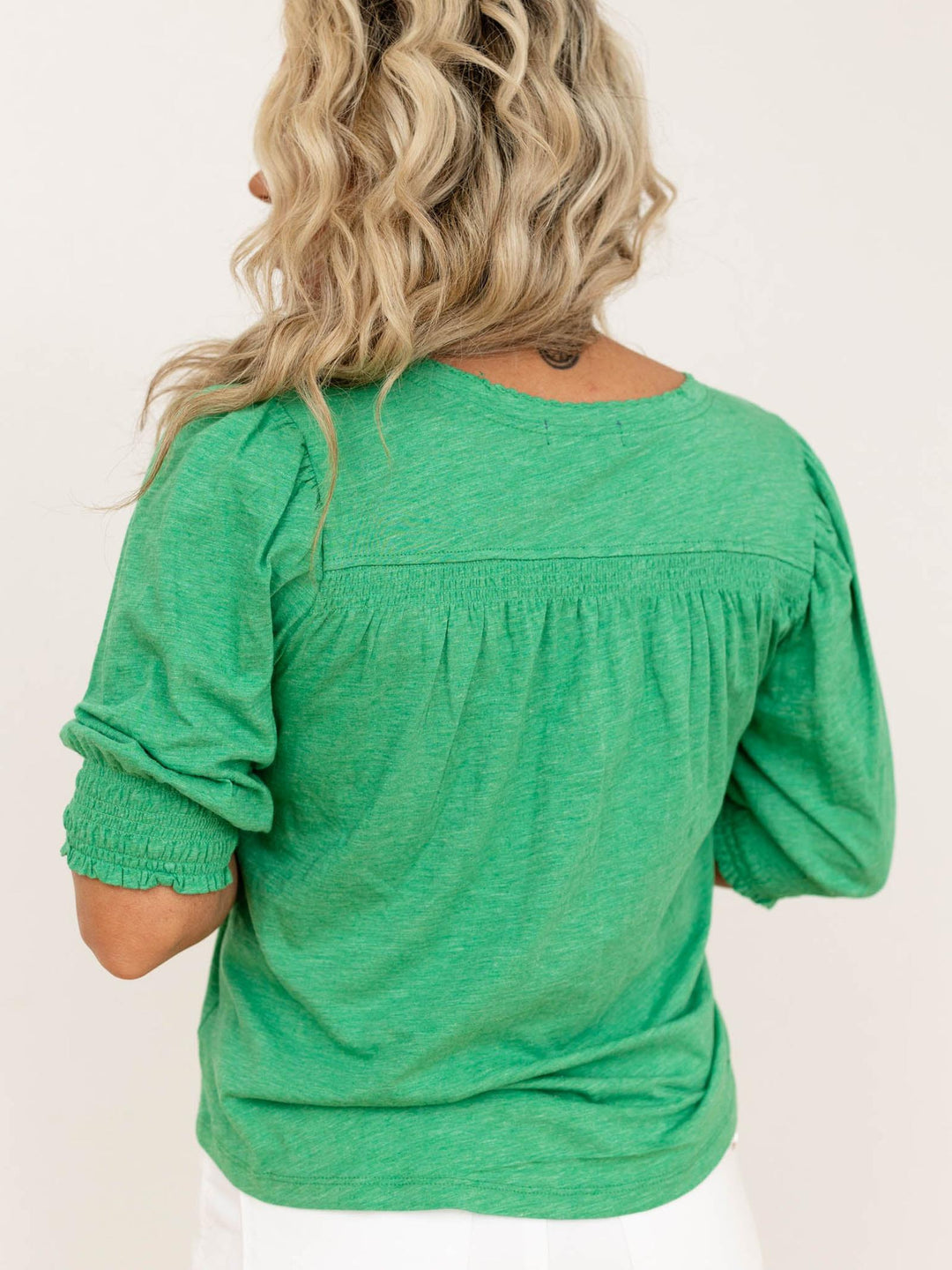 v neck knit top