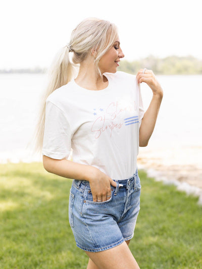 stars and stripes shirt