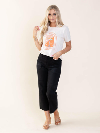 basic short sleeve graphic tee