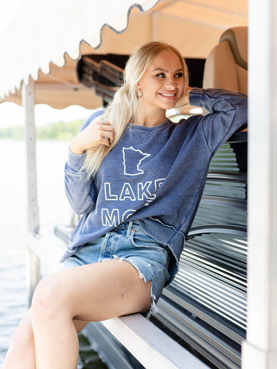 blue lake shirt