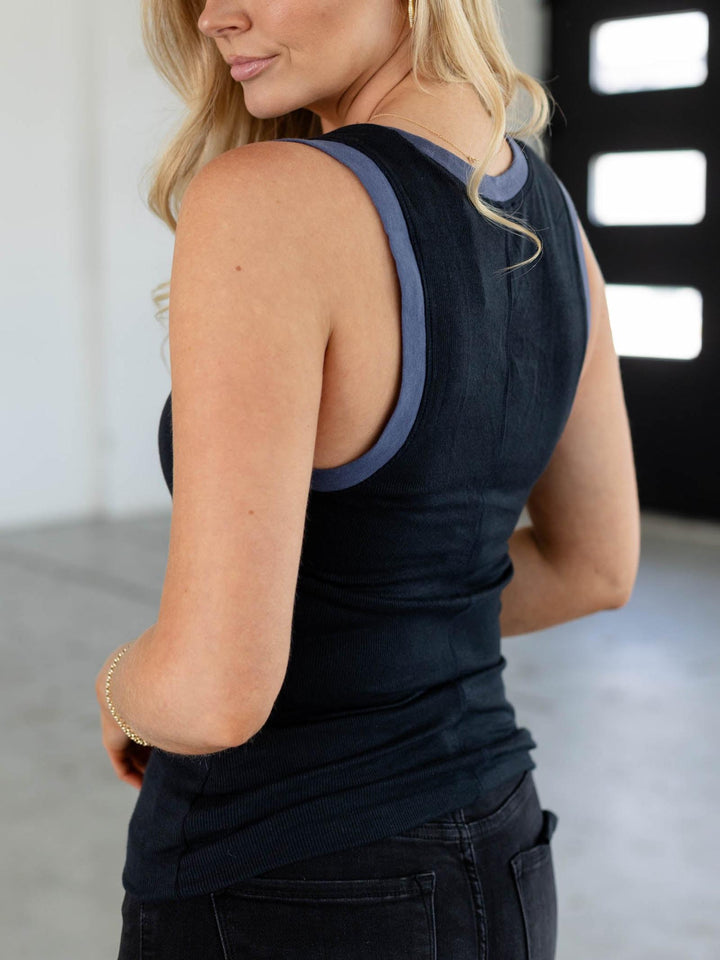 basic ribbed tank