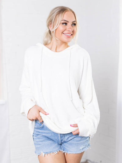 super soft hooded sweatshirt