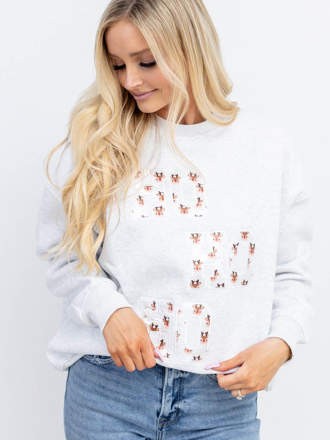 reindeer sweatshirt
