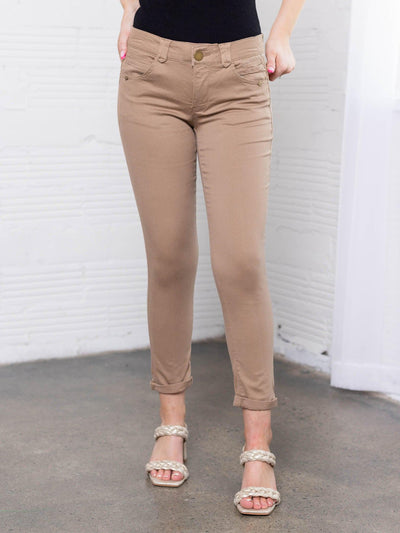 light brown pants