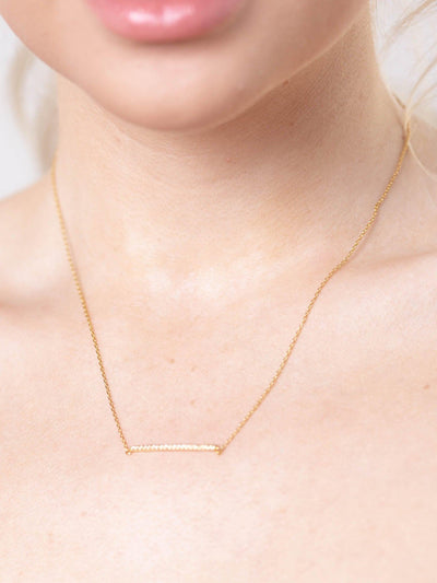 gold necklace