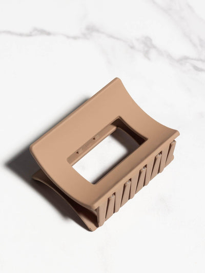 brown claw clip