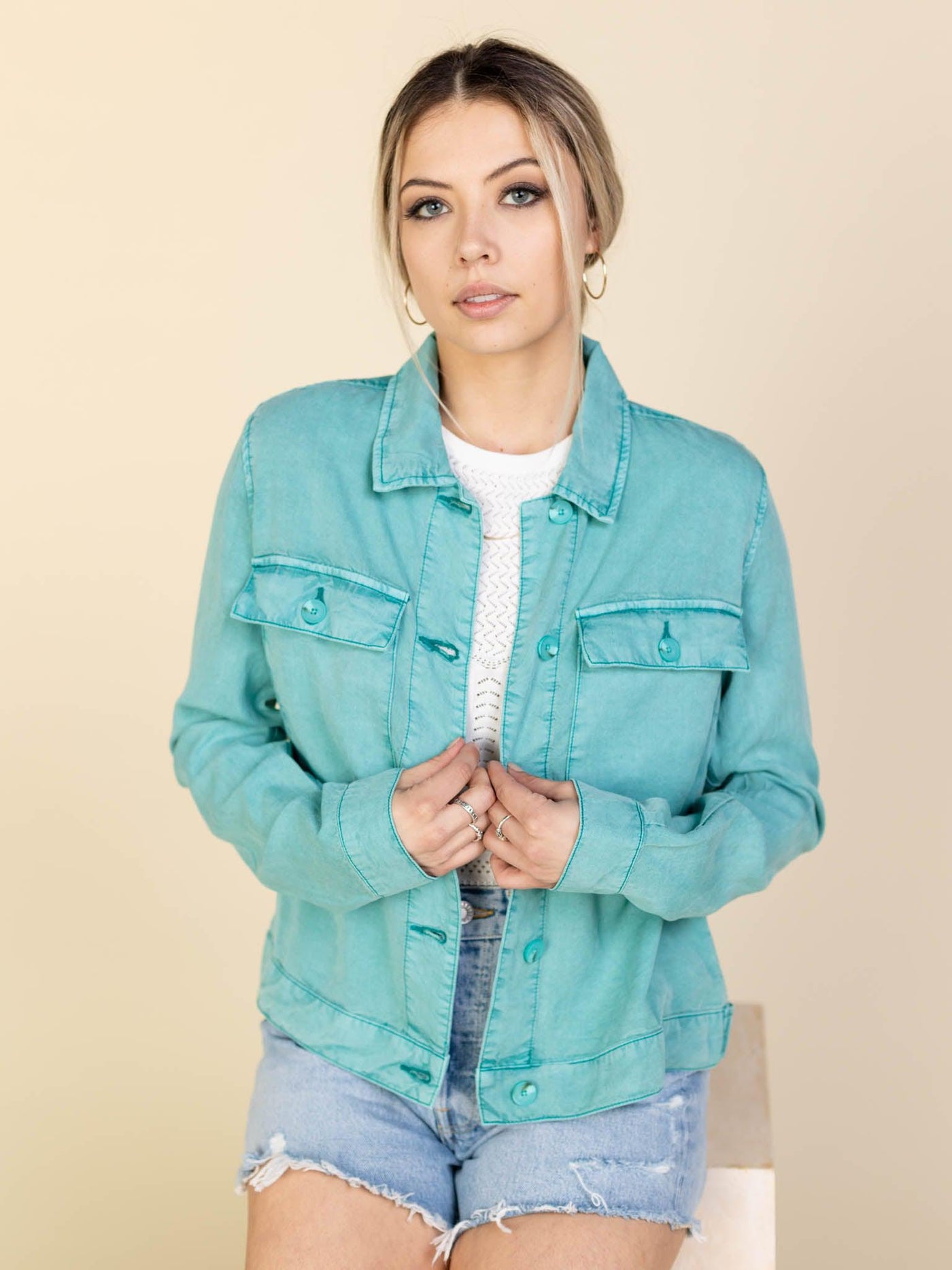 button up jacket