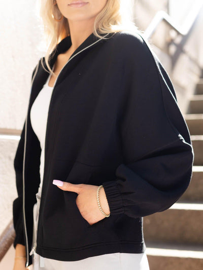 zipper sweatshirt