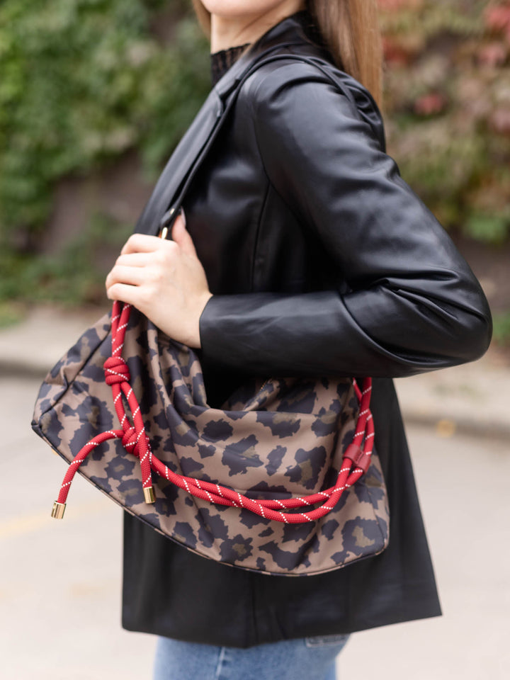 leopard purse