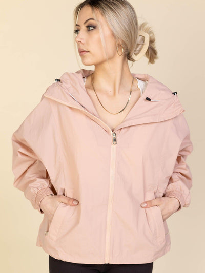 varley black pink jacket
