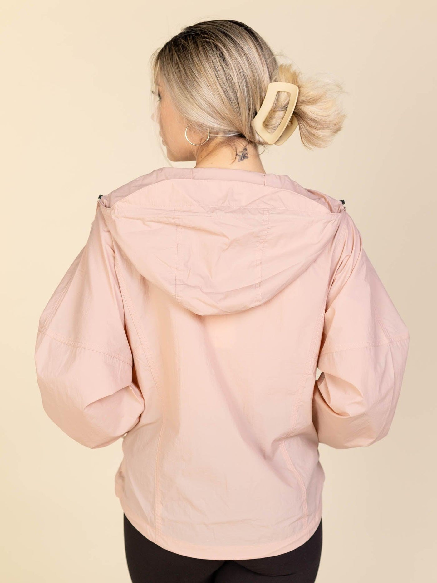 varley black jacket rose