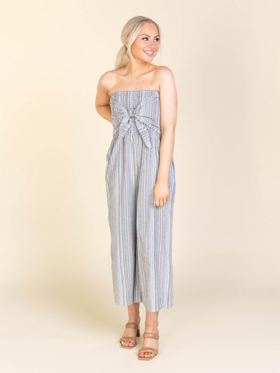 tie front jumpsuit