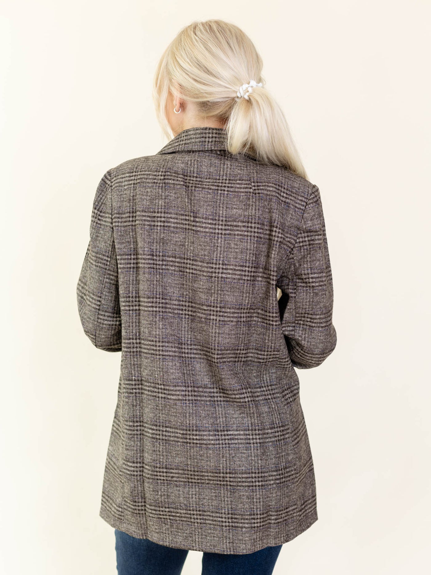 brown blazer