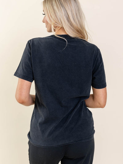 ndsu bison black tee