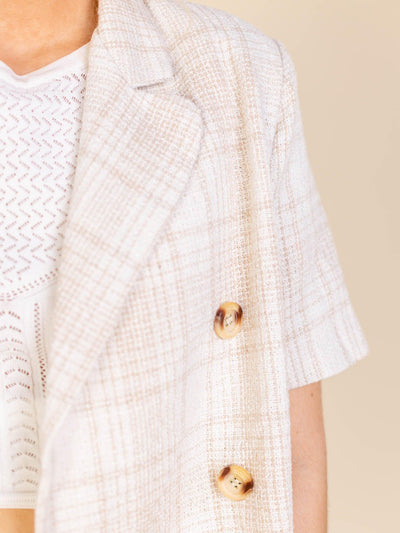 tweed blazer