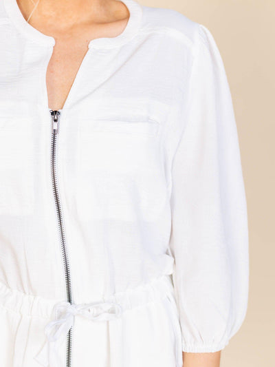 drawstring waist romper