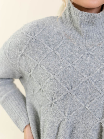 lightweight sweater dress lightgrey