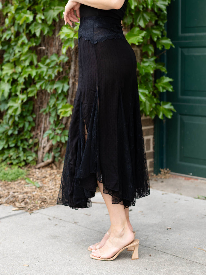 free people slip skirt