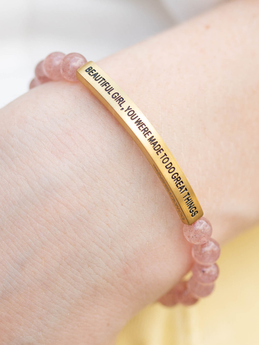 Beautiful Girl Stone Bracelet