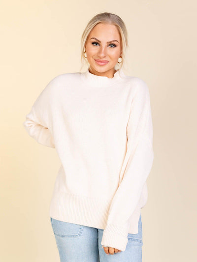neutral sweater
