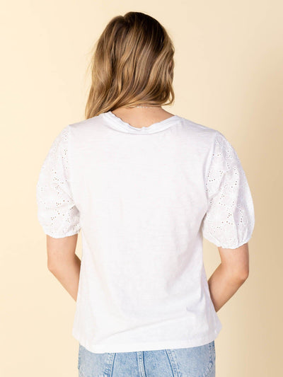 puff sleeve z supply shirt