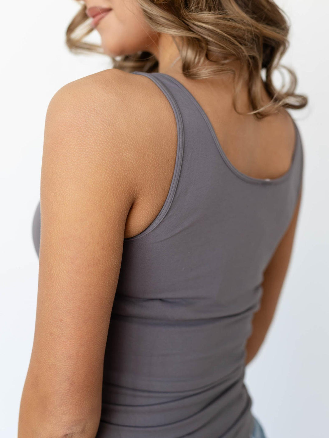 NIKIBIKI Signature Wide Strap Jersey Tank Top