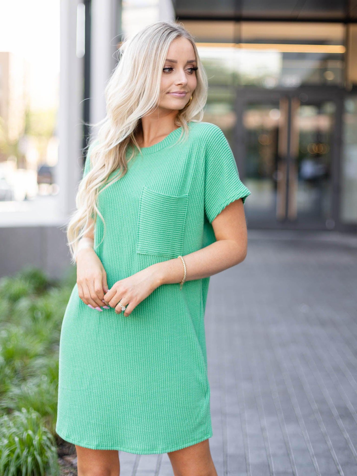 colorful mini dress