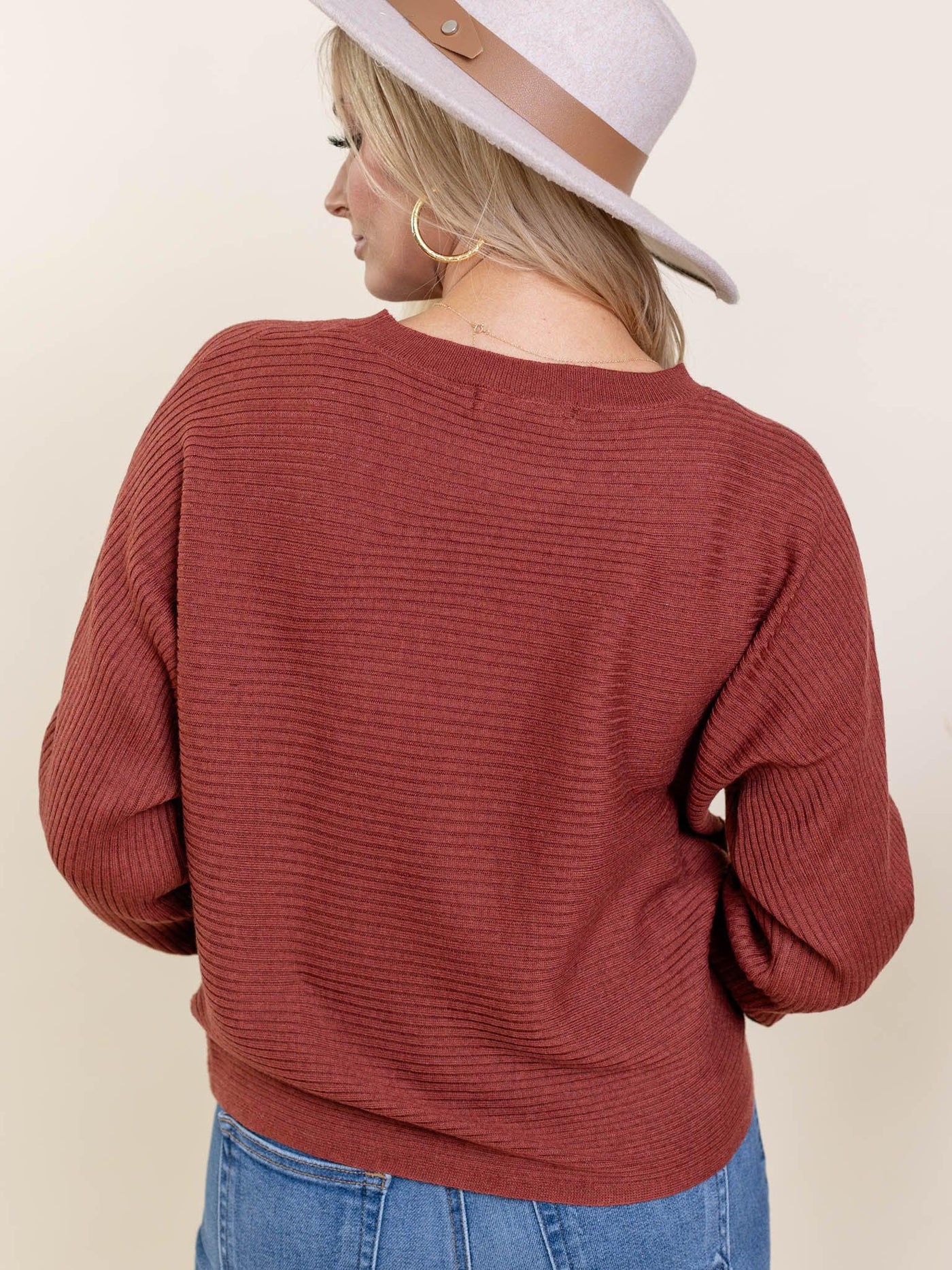 lightweight colored sweater
