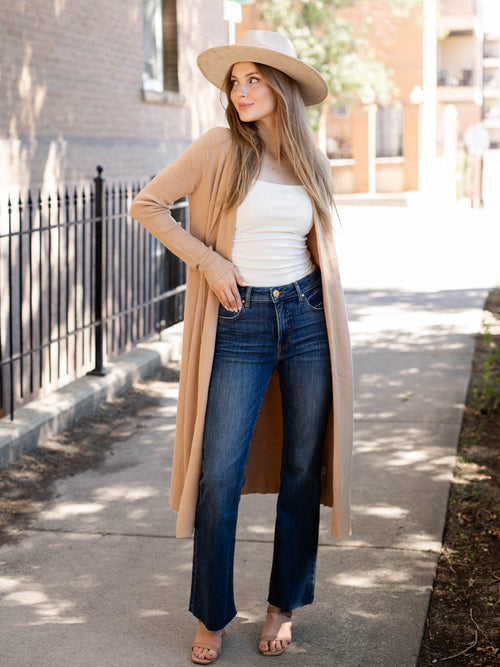 cream square neck ruched tank