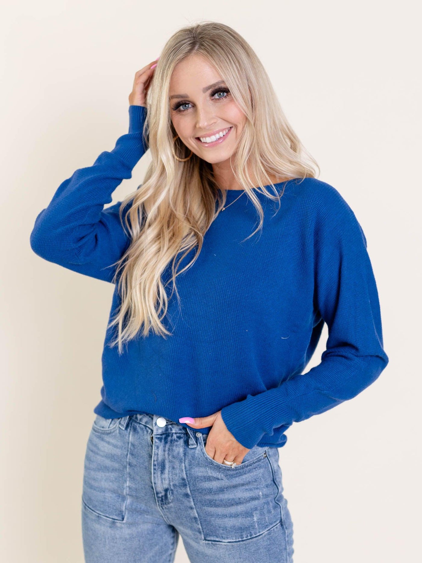 lightweight textured top