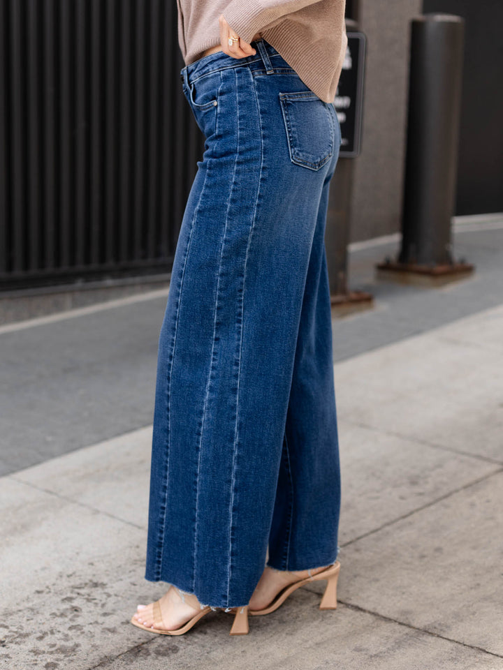 wide leg jeans