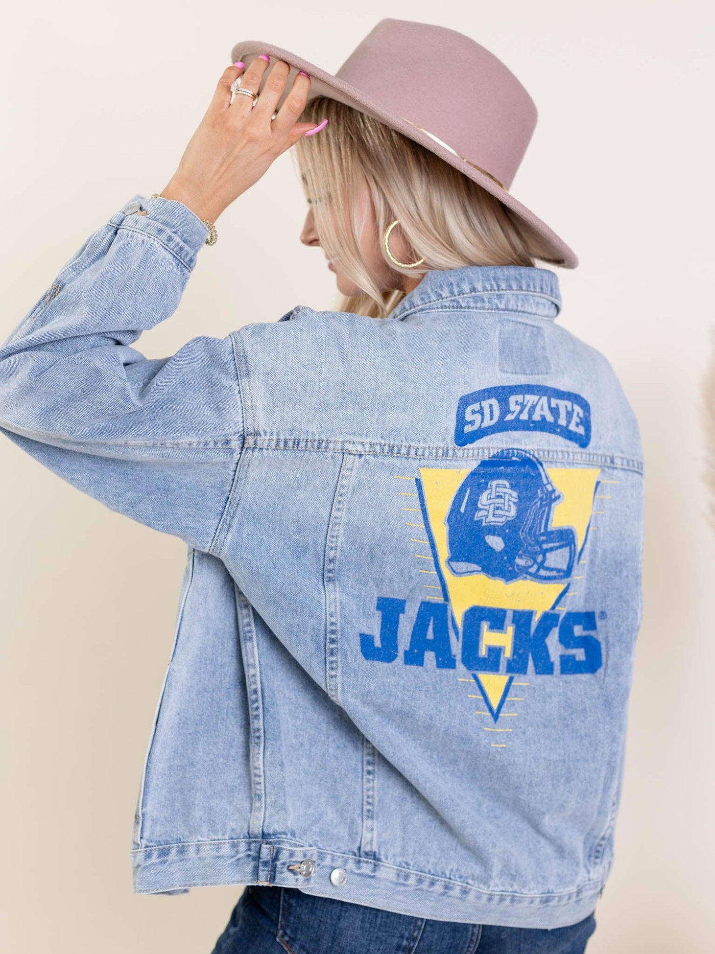 painted jacks denim jacket