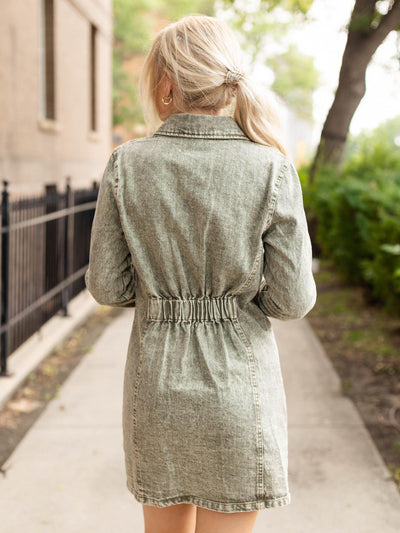 olive dress