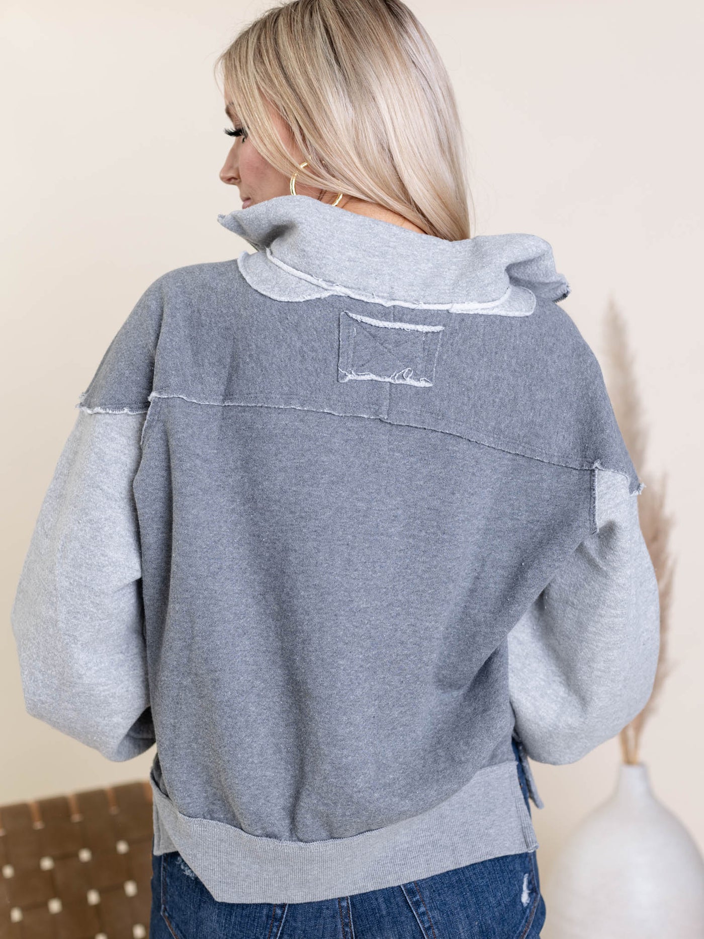 half zip pullover