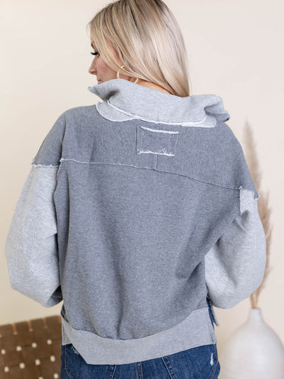 half zip pullover